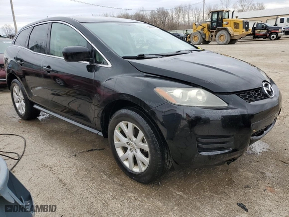 2009 Mazda CX-7 Sport with VIN JM3ER293890236906, listed as a Copart auction lot 50990665 with 177,702 mi miles and Salvage Title. Bid and sale history available at carsss.com. Image 4.