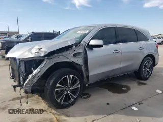2020 Acura MDX w/Technology Pkg with VIN 5J8YD3H53LL005531, listed as a Copart auction lot 43016365 with 22,524 mi miles and Salvage Title. Bid and sale history available at carsss.com. Image 1.