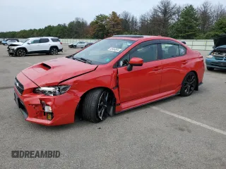 2021 Subaru WRX Premium with VIN JF1VA1F60M8813212, listed as a Copart auction lot 62684804 with 45,945 mi miles and Salvage title. Bid and sale history available at DreamBid. Image 1.