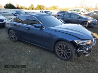 2021 BMW 3 Series 330i xDrive with VIN 3MW5R7J04M8B77842, listed as a Copart auction lot 67877992 with 24,311 mi miles. Bid and sale history available at carsss.com. Image 4.