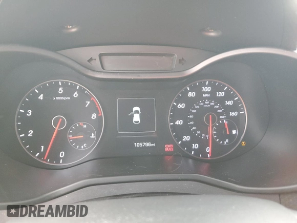 2016 Hyundai Veloster Turbo z VIN KMHTC6AE6GU302201, wystawiony jako Copart lot #54613235 z przebiegiem 105 796 mil mil oraz Szkoda całkowita • Salvage title. Historia ofert i sprzedaży dostępna na DreamBid. Obrazek 9.