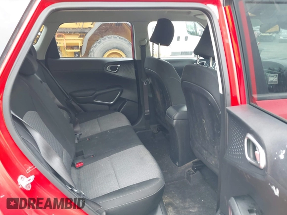 2020 Kia Soul LX with VIN KNDJ23AU3L7009028, listed as a IAAI auction lot 42137466 with 44,398 mi miles. Bid and sale history available at carsss.com. Image 8.