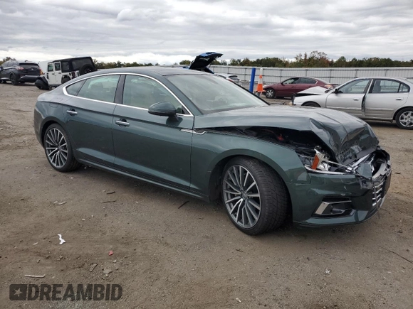 2018 Audi A5 Sportback Prestige with VIN WAUCNCF50JA100949, listed as a Copart auction lot 72692233 with 42,782 mi miles. Bid and sale history available at carsss.com. Image 4.