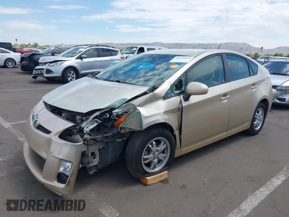 2010 Toyota Prius II with VIN JTDKN3DUXA0052326, listed as a IAAI auction lot 42030858 with 183,046 mi miles and . Bid and sale history available at carsss.com. Image 6.