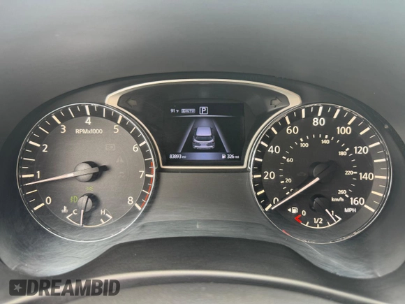 2017 Nissan Pathfinder SL with VIN 5N1DR2MM1HC627750, listed as a Copart auction lot 60175325 with 83,893 mi miles and Non repairable. Bid and sale history available at DreamBid. Image 9.