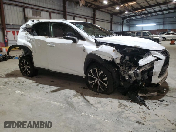 2017 Lexus NX with VIN JTJBARBZ2H2118005, listed as a Copart auction lot 41875035 with 94,890 mi miles and Salvage Title. Bid and sale history available at carsss.com. Image 4.