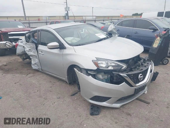 2019 Nissan Sentra S with VIN 3N1AB7AP2KY230735, listed as a IAAI auction lot 41265451 with 110,994 mi miles. Bid and sale history available at carsss.com. Image 1.
