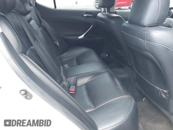 2010 Lexus IS 250 with VIN JTHBF5C27A5108894, listed as a IAAI auction lot 42481051 with 237,430 mi miles and . Bid and sale history available at DreamBid. Image 8.