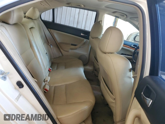 2005 Acura TSX with VIN JH4CL968X5C010626, listed as a Copart auction lot 63658785 with 187,350 mi miles and Salvage title. Bid and sale history available at DreamBid. Image 10.
