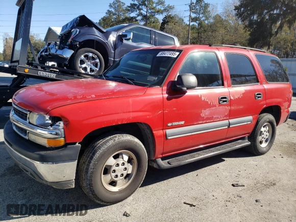 2002 Chevrolet Tahoe LT with VIN 1GNEC13Z92R152085, listed as a Copart auction lot 88477495 with 259,541 mi miles and Salvage Title. Bid and sale history available at carsss.com. Image 1.