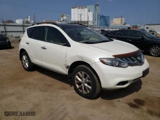 2012 Nissan Murano SV with VIN JN8AZ1MW3CW230278, listed as a Copart auction lot 67509724 with 161,136 mi miles and Salvage Title. Bid and sale history available at carsss.com. Image 4.