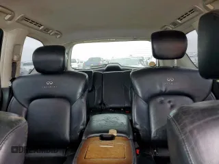 2014 Infiniti QX80 with VIN JN8AZ2NF4E9555026, listed as a Copart auction lot 59152795 with 214,144 mi miles and Clean title. Bid and sale history available at DreamBid. Image 10.