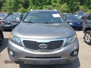 2013 Kia Sorento LX with VIN 5XYKT3A64DG363258, listed as a IAAI auction lot 42490986 with 215,694 mi miles and . Bid and sale history available at DreamBid. Image 6.