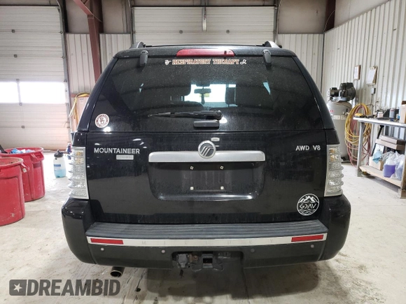 2007 Mercury Mountaineer Premier with VIN 4M2EU48817UJ01332, listed as a Copart auction lot 47256995 with 159,102 mi miles and Salvage Title. Bid and sale history available at carsss.com. Image 6.