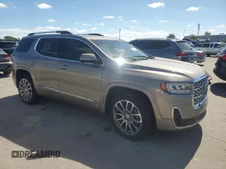 2022 GMC Acadia Denali with VIN 1GKKNPLS4NZ171647, listed as a Copart auction lot 76205844 with 0 mi miles and Salvage Title. Bid and sale history available at carsss.com. Image 4.