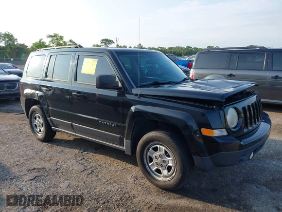 2014 Jeep Patriot Sport with VIN 1C4NJPBA3ED720412, listed as a IAAI auction lot 42390785 with 215,446 mi miles and . Bid and sale history available at DreamBid. Image 13.
