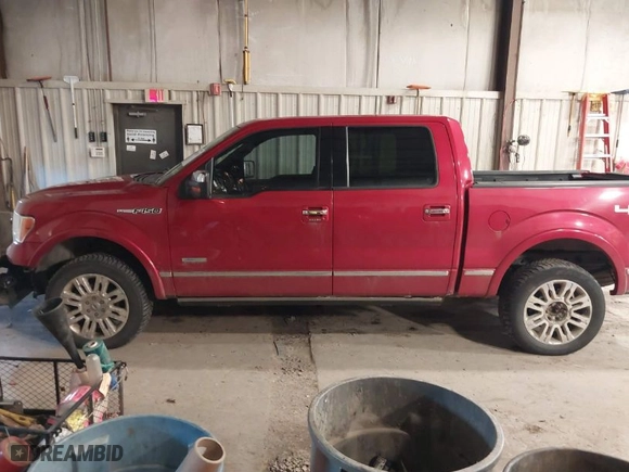 2012 Ford F-150 XL with VIN 1FTFW1ET9CFA79509, listed as a IAAI auction lot 41754105 with NaN miles. Bid and sale history available at carsss.com. Image 14.