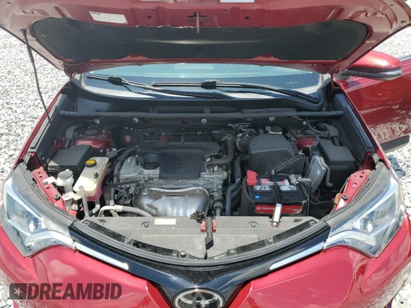 2018 Toyota RAV4 XLE with VIN 2T3WFREV7JW477541, listed as a Copart auction lot 64756575 with 59,779 mi miles and Salvage title. Bid and sale history available at DreamBid. Image 11.