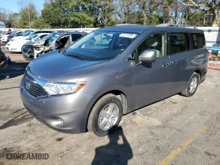 2016 Nissan Quest SV with VIN JN8AE2KP7G9157420, listed as a Copart auction lot 41119534 with 91,617 mi miles. Bid and sale history available at carsss.com. Image 1.