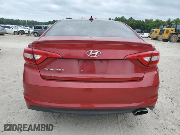 2017 Hyundai Sonata SE z VIN 5NPE24AF5HH483106, wystawiony jako Copart lot #59513995 z przebiegiem 101 774 mil mil oraz Szkoda całkowita • Salvage title. Historia ofert i sprzedaży dostępna na DreamBid. Obrazek 6.