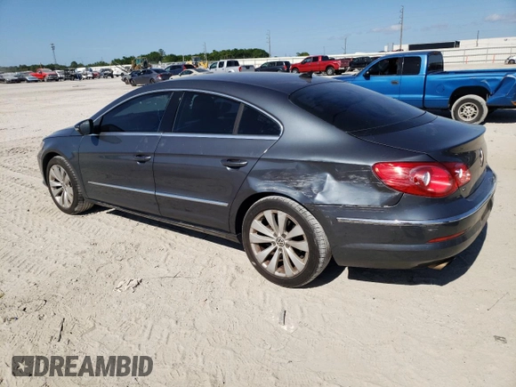 2010 Volkswagen CC Sport with VIN WVWMP7AN6AE566393, listed as a Copart auction lot 55233175 with 139,307 mi miles and Salvage Title. Bid and sale history available at DreamBid. Image 2.