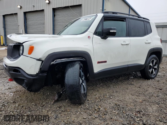 2022 Jeep Renegade Trailhawk with VIN ZACNJDC14NPN99899, listed as a Copart auction lot 86377004 with 51,000 mi miles and Clean Title. Bid and sale history available at DreamBid. Image 1.