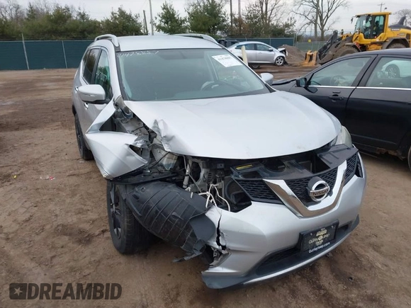2014 Nissan Rogue S with VIN 5N1AT2MV3EC767324, listed as a IAAI auction lot 41478887 with 115,594 mi miles. Bid and sale history available at carsss.com. Image 1.