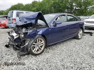 2020 Audi A4 Premium Plus with VIN WAUENAF49LN005211, listed as a Copart auction lot 61720225 with Not provided miles and Salvage title. Bid and sale history available at DreamBid. Image 1.