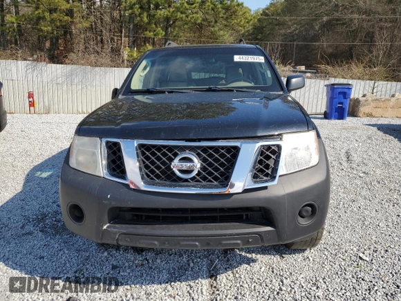 2012 Nissan Pathfinder S z VIN 5N1AR1NN8CC639942, wystawiony jako Copart lot #44321975 z przebiegiem 149 015 mil mil oraz Czysty tytuł • Clean title. Historia ofert i sprzedaży dostępna na DreamBid. Obrazek 5.