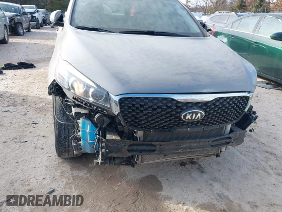 2016 Kia Sorento LX with VIN 5XYPGDA31GG002581, listed as a IAAI auction lot 41366057 with 170,671 mi miles. Bid and sale history available at carsss.com. Image 6.