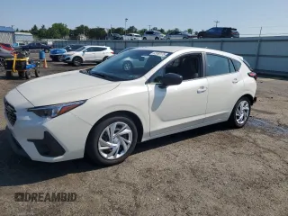 2024 Subaru Impreza с VIN JF1GUABC2R8864312, выставлен на аукционе Copart как лот 62060175 с пробегом 24 835 миль миль и Списание • Salvage title. История ставок и продаж доступна на DreamBid. Изображение 1.