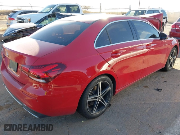 2019 Mercedes-Benz A 220 with VIN WDD3G4EB0KW026615, listed as a IAAI auction lot 41108913 with Not Provided miles and . Bid and sale history available at DreamBid. Image 3.