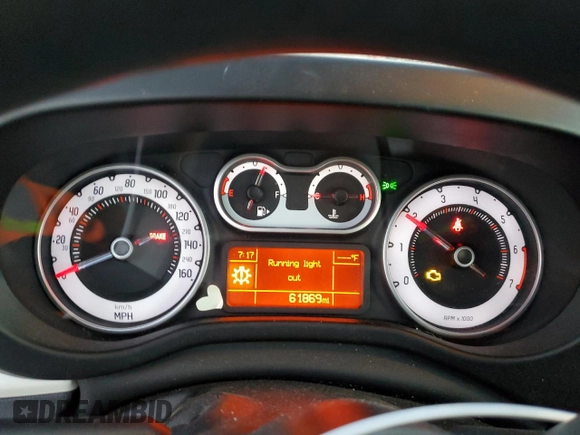 2014 FIAT 500L Pop with VIN ZFBCFAAH5EZ010325, listed as a Copart auction lot 89113515 with 61,869 mi miles and Salvage title. Bid and sale history available at DreamBid. Image 9.