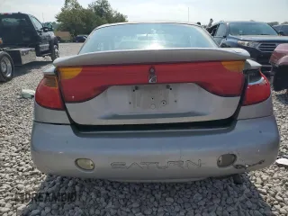 2001 Saturn SC with VIN 1G8ZR12711Z109068, listed as a Copart auction lot 72353914 with 116,559 mi miles and Salvage Title. Bid and sale history available at carsss.com. Image 6.