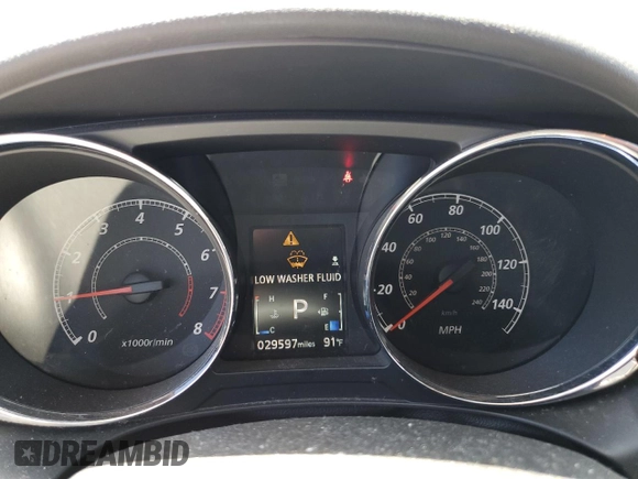 2020 Mitsubishi Outlander ES with VIN JA4AP3AU1LU010174, listed as a Copart auction lot 56604865 with 29,597 mi miles and Salvage title. Bid and sale history available at DreamBid. Image 9.