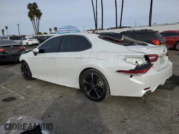 2020 Toyota Camry XSE with VIN 4T1K61AK9LU356596, listed as a Copart auction lot 84372504 with Not Provided miles and Salvage Title. Bid and sale history available at DreamBid. Image 2.