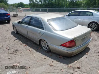 2005 Mercedes-Benz S 500 with VIN WDBNG84JX5A450743, listed as a IAAI auction lot 42740185 with 192,335 mi miles and . Bid and sale history available at DreamBid. Image 3.