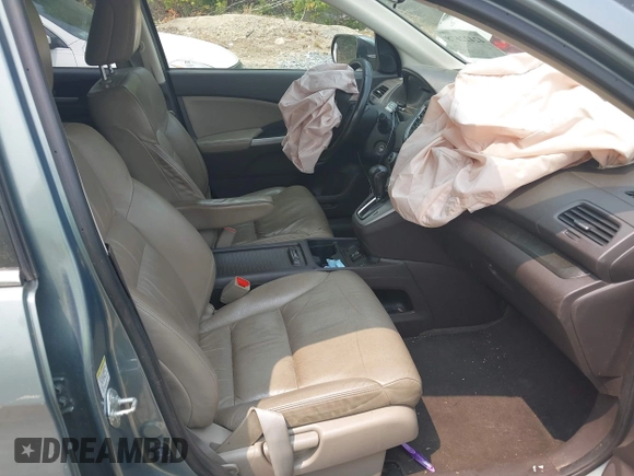 2012 Honda CR-V EX-L z VIN JHLRM4H76CC002426, wystawiony jako IAAI lot #42422678 z przebiegiem 177 206 mil mil oraz . Historia ofert i sprzedaży dostępna na DreamBid. Obrazek 5.