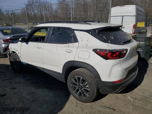 2024 Chevrolet TrailBlazer ACTIV with VIN KL79MSSL4RB086524, listed as a Copart auction lot 46573675 with 5,036 mi miles and Salvage Title. Bid and sale history available at carsss.com. Image 2.