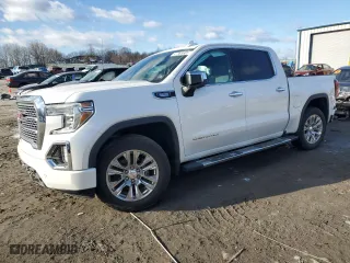 2020 GMC Sierra 1500 Denali with VIN 3GTU9FETXLG408695, listed as a Copart auction lot 41383685 with 54,739 mi miles and Salvage Title. Bid and sale history available at carsss.com. Image 1.