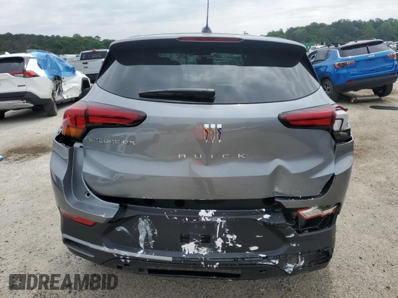 2025 Buick Encore GX Preferred с VIN KL4AMBSL9SB139072, выставлен на аукционе Copart как лот 59272205 с пробегом 3 547 миль миль и Списание • Salvage title. История ставок и продаж доступна на DreamBid. Изображение 6.