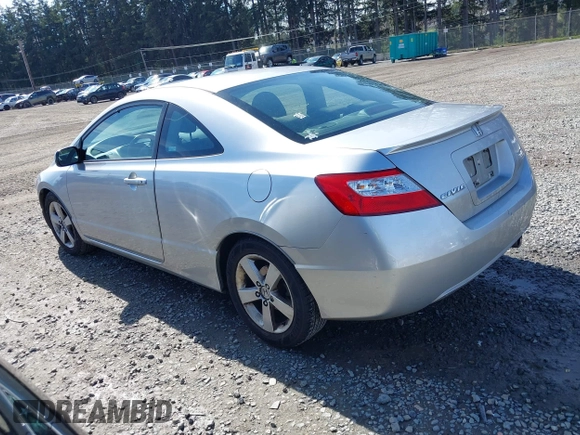 2006 Honda Civic EX with VIN 2HGFG12896H533050, listed as a IAAI auction lot 41877761 with 129,621 mi miles and . Bid and sale history available at DreamBid. Image 3.