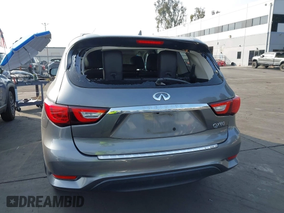 2016 Infiniti QX60 with VIN 5N1AL0MM4GC505861, listed as a IAAI auction lot 41366198 with 168,199 mi miles and . Bid and sale history available at DreamBid. Image 16.