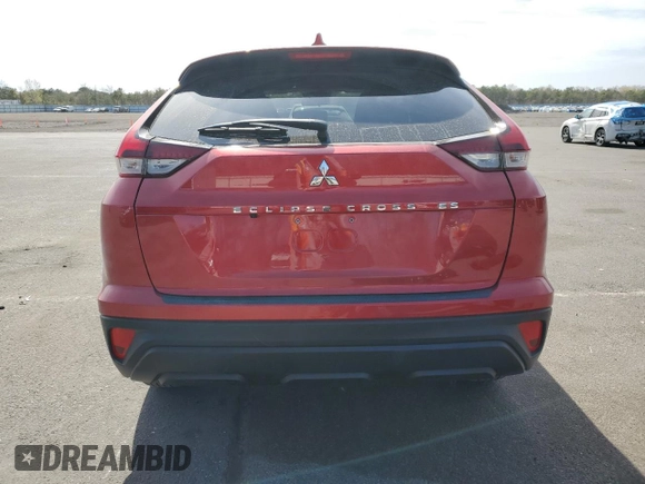 2022 Mitsubishi Eclipse Cross ES with VIN JA4ATUAA7NZ069789, listed as a Copart auction lot 54916205 with 49,021 mi miles and Salvage title. Bid and sale history available at DreamBid. Image 6.