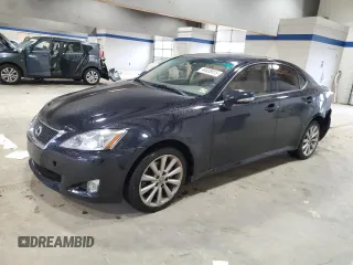 2010 Lexus IS 250 with VIN JTHCF5C21A5042931, listed as a Copart auction lot 44438415 with 163,076 mi miles and Salvage Title. Bid and sale history available at carsss.com. Image 1.