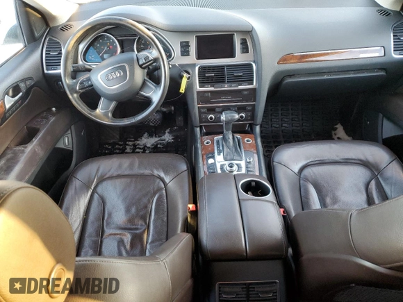 2013 Audi Q7 with VIN WA1VGCFE5DD008027, listed as a Copart auction lot 87247074 with Not provided miles and Clean title. Bid and sale history available at DreamBid. Image 8.