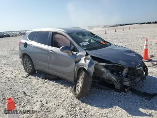 2019 Buick Envision Essence with VIN LRBFXCSAXKD006962, listed as a Copart auction lot 52641925 with 0 mi miles and Salvage Title. Bid and sale history available at carsss.com. Image 4.