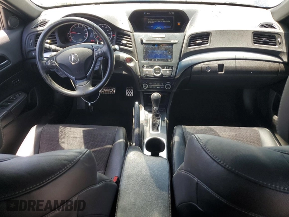 2017 Acura ILX Premium with VIN 19UDE2F88HA015459, listed as a Copart auction lot 60733435 with 95,133 mi miles and Salvage title. Bid and sale history available at DreamBid. Image 8.
