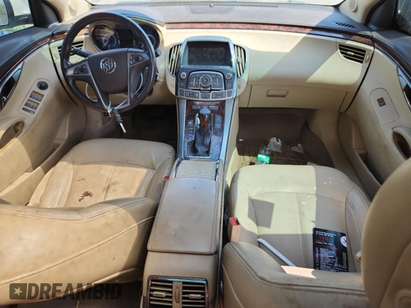 2013 Buick LaCrosse Leather with VIN 1G4GC5ERXDF266859, listed as a Copart auction lot 63530905 with 217,872 mi miles and Clean title. Bid and sale history available at DreamBid. Image 8.