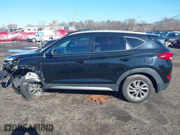 2017 Hyundai Tucson SE with VIN KM8J3CA48HU262668, listed as a IAAI auction lot 41852976 with 22,299 mi miles. Bid and sale history available at carsss.com. Image 14.
